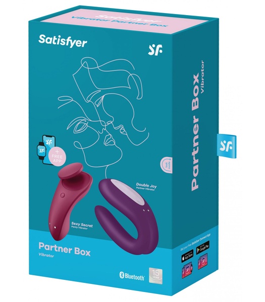 Satisfyer Partner Box 1 (Double Joy + Sexy Secret) SO7143 фото