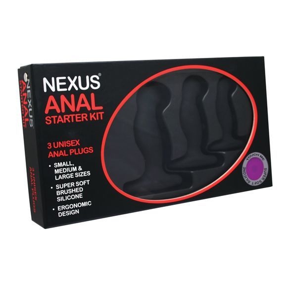 Набір масажерів простати Nexus Anal Starter Kit (м'ята упаковка) SO3841-R фото