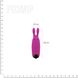Вібропуля Adrien Lastic Pocket Vibe Rabbit Pink зі стимулюючими вушками AD33421 фото 2