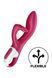 Вибратор кролик с тройным отростком Satisfyer Embrace me Berry, 2 мотора, диаметр 3,6 см SO6285 фото 3