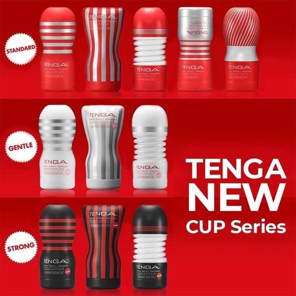 Мастурбатор Tenga Rolling Head Cup Gentle з інтенсивною стимуляцією головки SO4552 фото