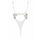 Эротическое боди с рисунком Passion LOVELIA BODY L/XL, white SO4756 фото 6