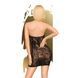 Мини-платье Penthouse Cautious Cat XL Black, кружево, вставка в зоне декольте, вырез на спине SO6452 фото 2