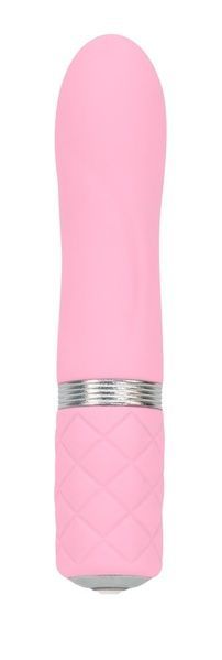 Розкішний вібратор PILLOW TALK - Flirty Pink з кристалом Сваровські, гнучка головка SO2725 фото
