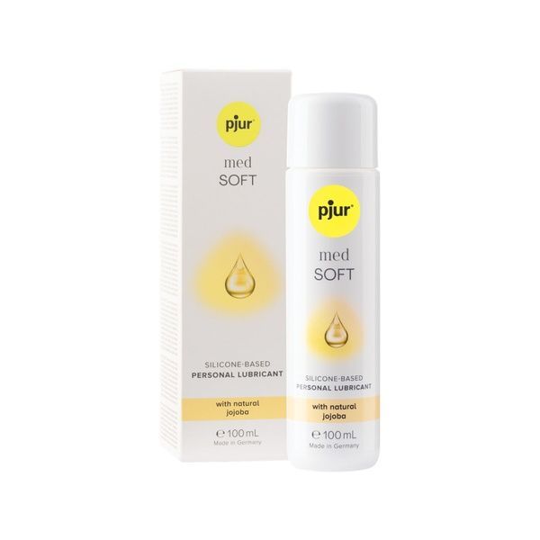 Силиконовая смазка pjur MED Soft glide 100 мл с маслом жожоба для очень сухой и чувствительной кожи PJ12630 фото