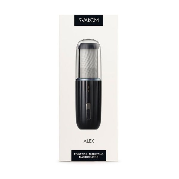 Автоматический мастурбатор с озвучкой Svakom Alex Dark Blue SO4856 фото
