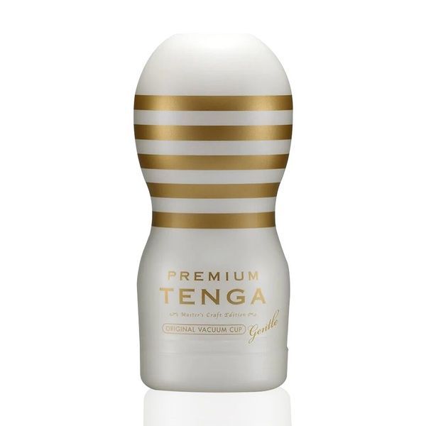 Мастурбатор Tenga Premium Original Vacuum Cup Gentle (глибоке горло) з вакуумною стимуляцією SO5110 фото
