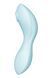 Вакуумний смарт-стимулятор із вібрацією Satisfyer Curvy Trinity 5 (Blue), керування зі смартфона SO6726 фото 4