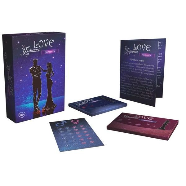 Гра для пари &laquo;LOVE Фанти: Романтик&raquo; (RU) SO4306 фото