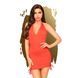 Мини-платье с открытой спиной и стрингами Penthouse - Earth-Shaker Red L/XL SO7146 фото 1