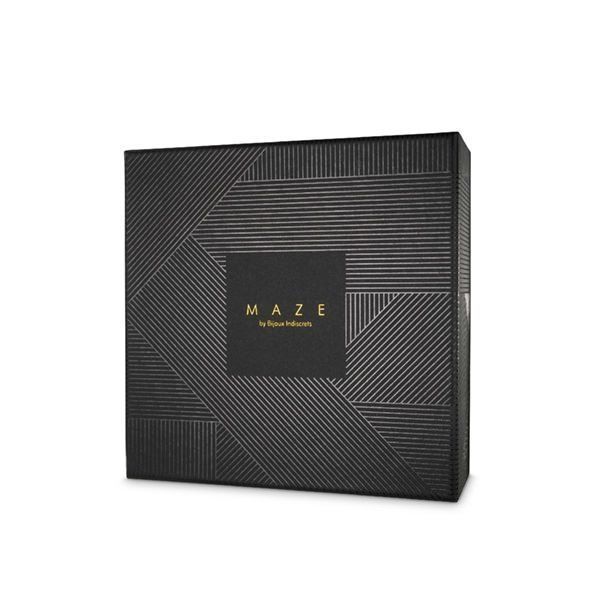 Портупея Bijoux Indiscrets MAZE - I Harness Black, экокожа, очень стильная SO2677 фото