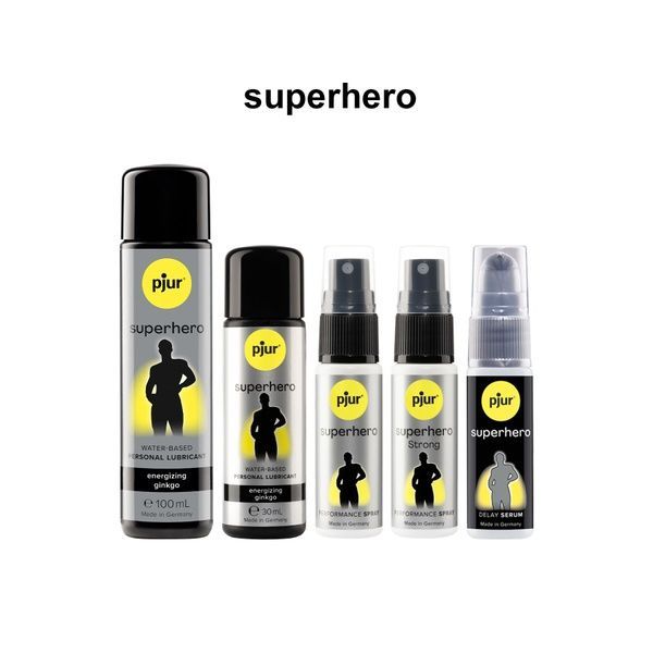 Пролонгирующий спрей pjur Superhero Spray 20 мл, впитывается в кожу, натуральные компоненты PJ10450 фото