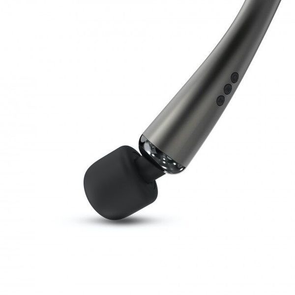 Мощный вибромассажер Dorcel Megawand Chrome Silver перезаряжаемый, 160 режимов SO5529 фото