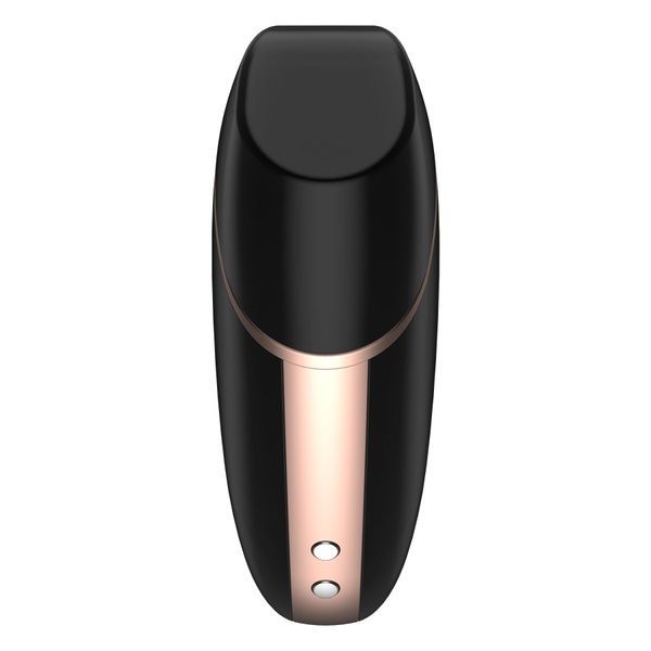 Вакуумный клиторальный стимулятор Satisfyer Love Triangle Black с управлением через интернет SO3894 фото