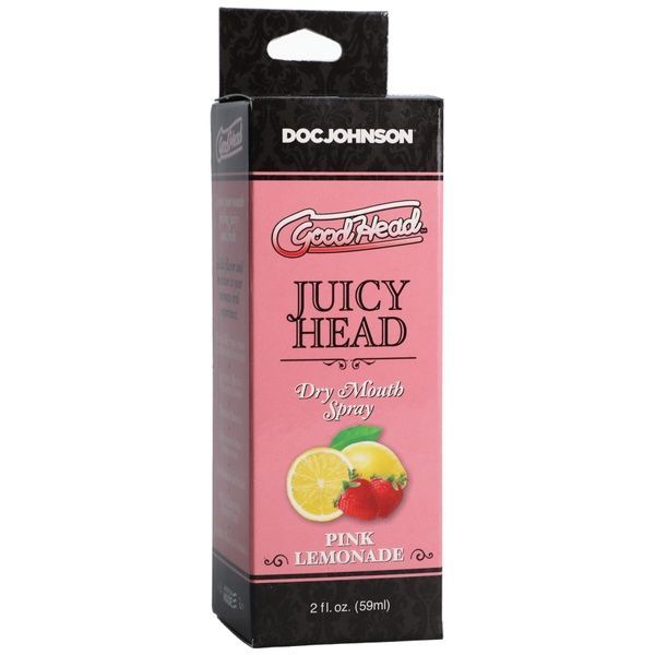 Увлажняющий оральный спрей Doc Johnson GoodHead &ndash; Juicy Head Dry Mouth Spray &ndash; Pink Lemonade 59мл SO6065 фото