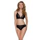 Трусики с широкой резинкой и кружевом Passion PS001 PANTIES XL, black SO4162 фото 3