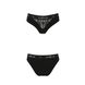 Трусики с широкой резинкой и кружевом Passion PS001 PANTIES XL, black SO4162 фото 5