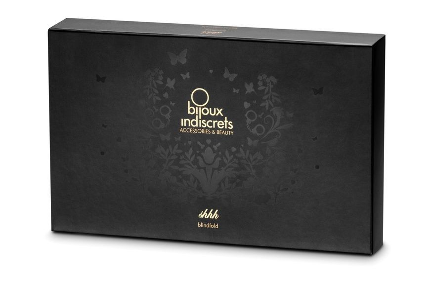 Пов&rsquo;язка-стрічка 2в1 Bijoux Indiscrets: Shhh (пов&rsquo;язка на очі і стрічка для зв&rsquo;язування) SO2319 фото