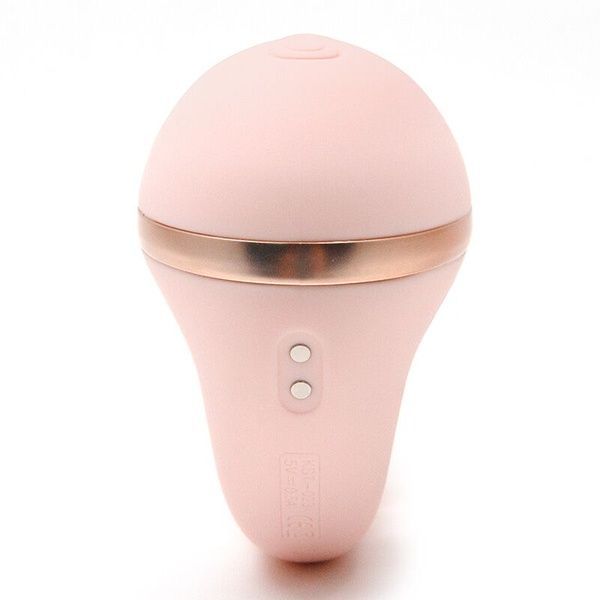 Вакуумный вибратор KISTOY Tina Mini Light Pink, вагинально-клиторальный SO6541 фото