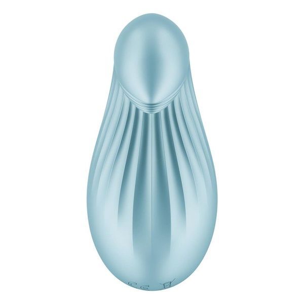 Вибратор Satisfyer Dipping Delight Light Blue, 2 мотора, гибкий кончик SO6991 фото