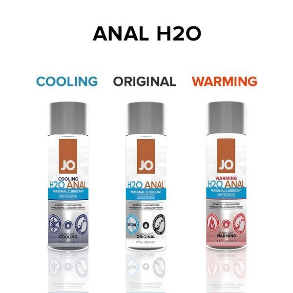 Анальная смазка JO ANAL H2O &mdash; COOLING (60 мл) охлаждающая, на водной основе SO1458 фото