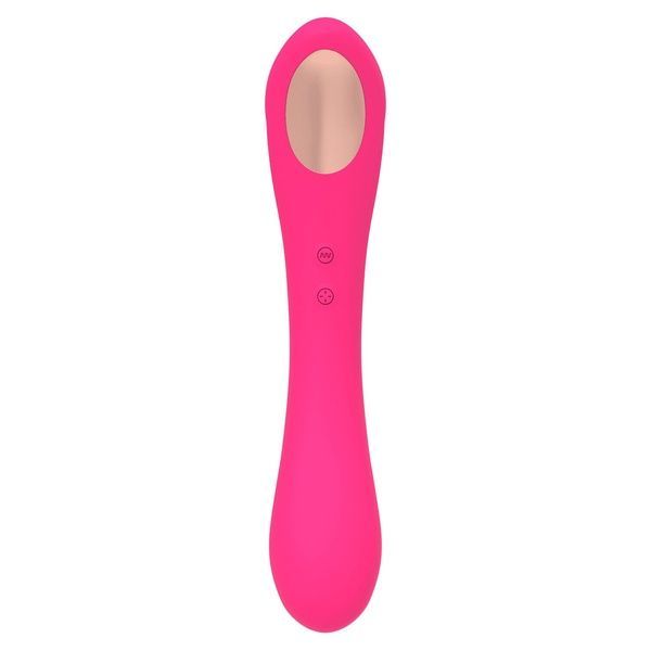 Вибратор и вакуумный клиторальный стимулятор 2-в-1 Alive Quiver Magenta Pink обновленная модель SO6017 фото