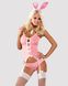 Obsessive Bunny suit 4 pcs costume pink S/M SO7254 фото 1