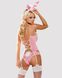 Obsessive Bunny suit 4 pcs costume pink S/M SO7254 фото 2