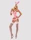 Obsessive Bunny suit 4 pcs costume pink S/M SO7254 фото 3