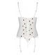 Корсет с подвязками, стринги Passion LOVELIA CORSET S/M, white SO4769 фото 6
