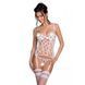 Корсет с подвязками, стринги Passion LOVELIA CORSET S/M, white SO4769 фото 1