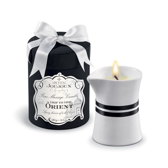 Массажная свечa Petits Joujoux - Orient - Pomegranate and White Pepper (190 г) роскошная упаковка SO3144 фото