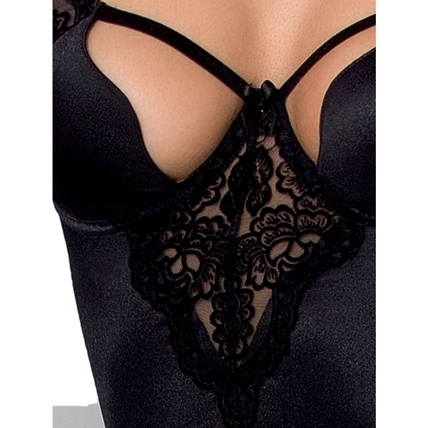 Боді TONYA BODY black L/XL - Passion Exclusive PS24101 фото