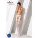 Сексуальные колготки-бодистокинги Passion S022 One Size, White, имитация чулок и пояса с гартерами PSS022W фото 2