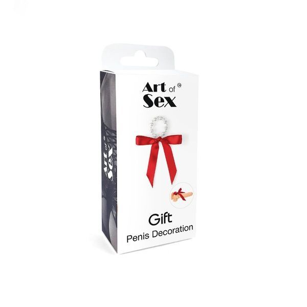 Украшение на пенис с жемчугом &laquo;Подарок&raquo; Art of Sex - Gift SO6792 фото