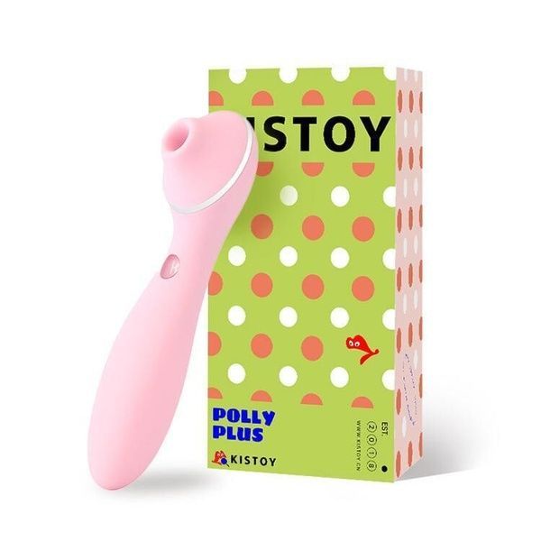 Вакуумный вибратор KISTOY Polly Plus Pink SO4959 фото