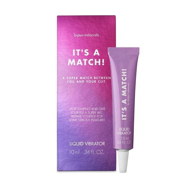 Рідкий вібратор Bijoux Indiscrets Clitherapy Liquid Vibrator &ndash; IT'S A MATCH SO5910 фото