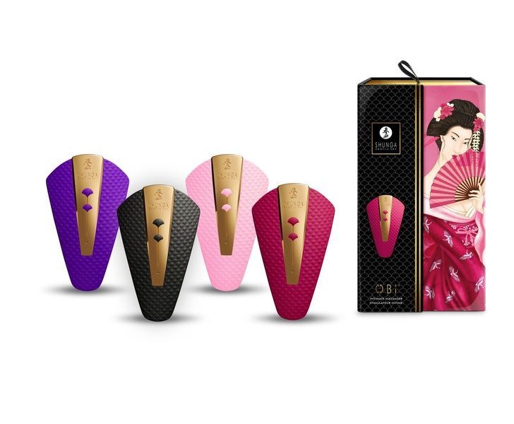 Клиторальный вибратор Shunga Obi Raspberry SO6897 фото
