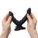 Двойной фаллоимитатор Fun Factory RYDE black, гибкие стволы, присоска SX0976 фото 6
