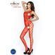 Бодистокинг Passion BS036 red, комбинезон, лямочка через одно плечо PBS036R фото 2