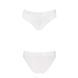 Трусики с широкой резинкой и кружевом Passion PS001 PANTIES S, white SO4173 фото 4