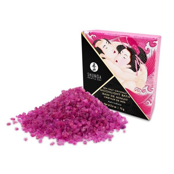 Соль для ванны Shunga Moonlight Bath &ndash; Aphrodisia (75 мл), соль Мертвого моря, аромамасла SO2539 фото
