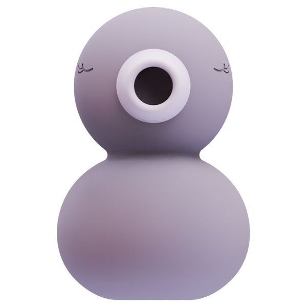 Вакуумный вибратор-уточка CuteVibe Ducky Grey SO6552 фото