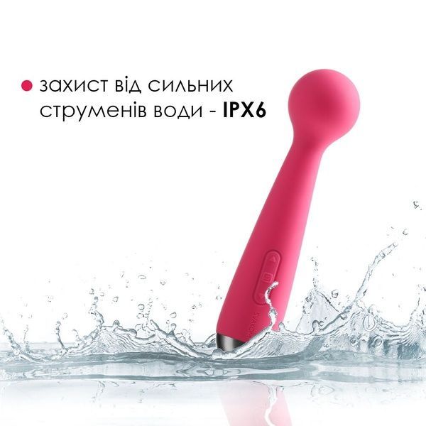 Вибромассажер с интеллектуальным режимом Svakom Mini Emma Plum Red SO4828 фото