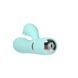 Роскошный кролик с ротацией и вибрацией Pillow Talk Lively, Teal, кристалл Сваровски, тройной отрост SO6857 фото 7
