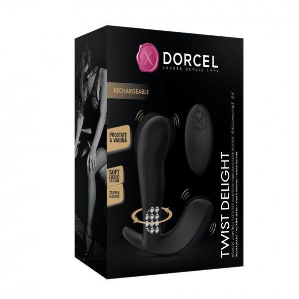 Универсальный вибратор с жемчужным массажем Dorcel TWIST DELIGHT SO5080 фото