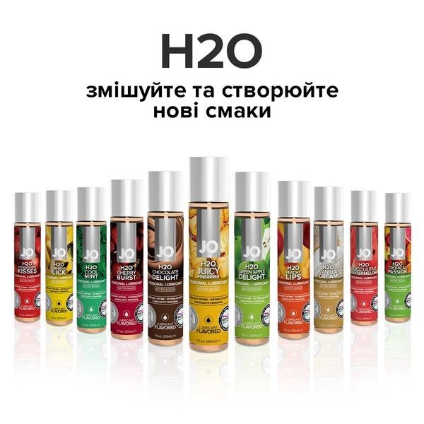 Смазка на водной основе JO H2O &mdash; Juicy Pineapple (30 мл) без сахара, растительный глицерин SO1473 фото