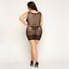 Сукня-сітка з метеликами Size Plus Black SO4991 фото 2