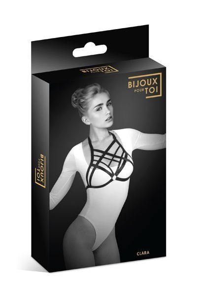 Портупея на грудь Bijoux Pour Toi - CLARA, эластичный полиэстер SO2229 фото