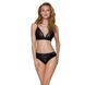 Еластичний топ з мереживом Passion PS001 TOP S, black SO4177 фото 3